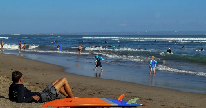 Surfen lernen auf Bali