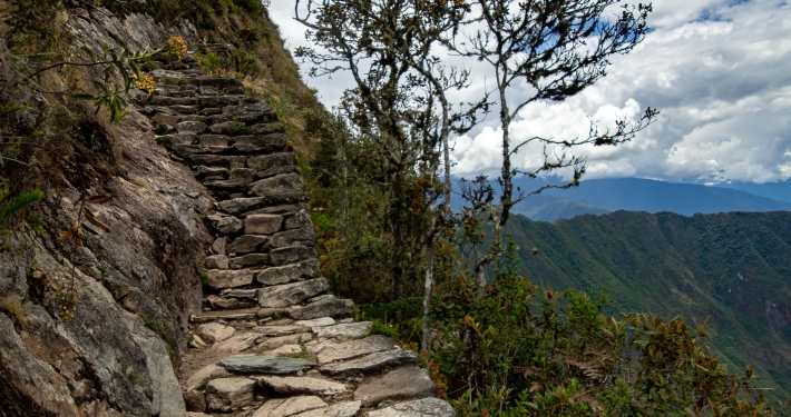 Weg zum Montaña Machu Picchu