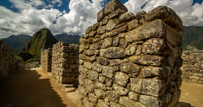 Altes Gemäuer in Machu Picchu