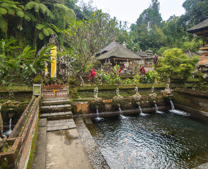 Wassertempel Pura Gunung Kawi Sebatu in Ubud auf Bali