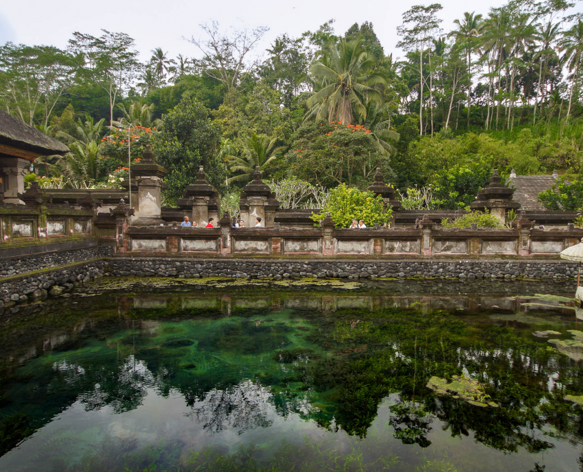 Wassertempel Pura Tirta Empul in Ubud auf Bali