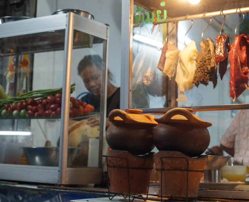 Streetfood in Bangkok Hot Pot
