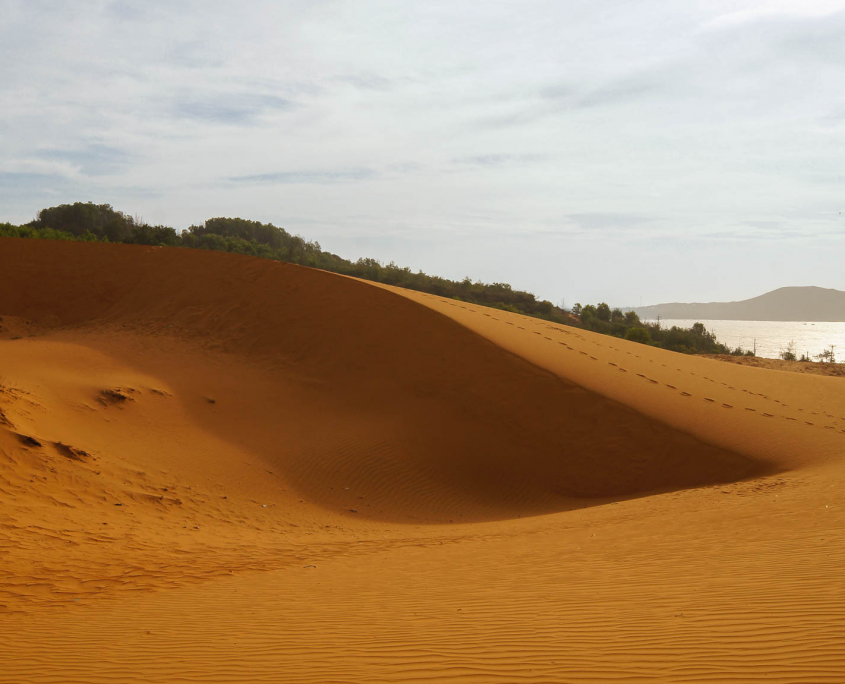 Red Sand Dune in Mui Ne