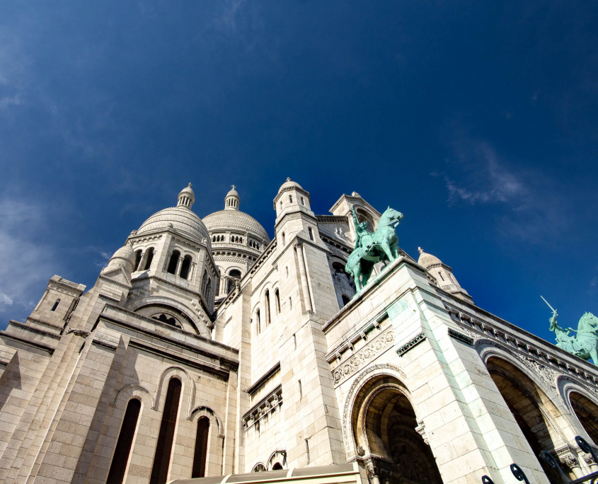 Kirche Sacre Coeur in Paris