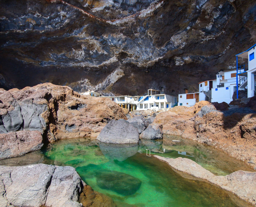 Piratenstadt in Höhle Prois Candelaria