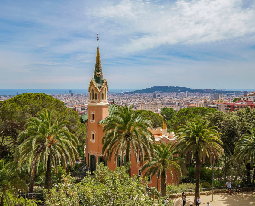 Gaudi Park in Barcelona