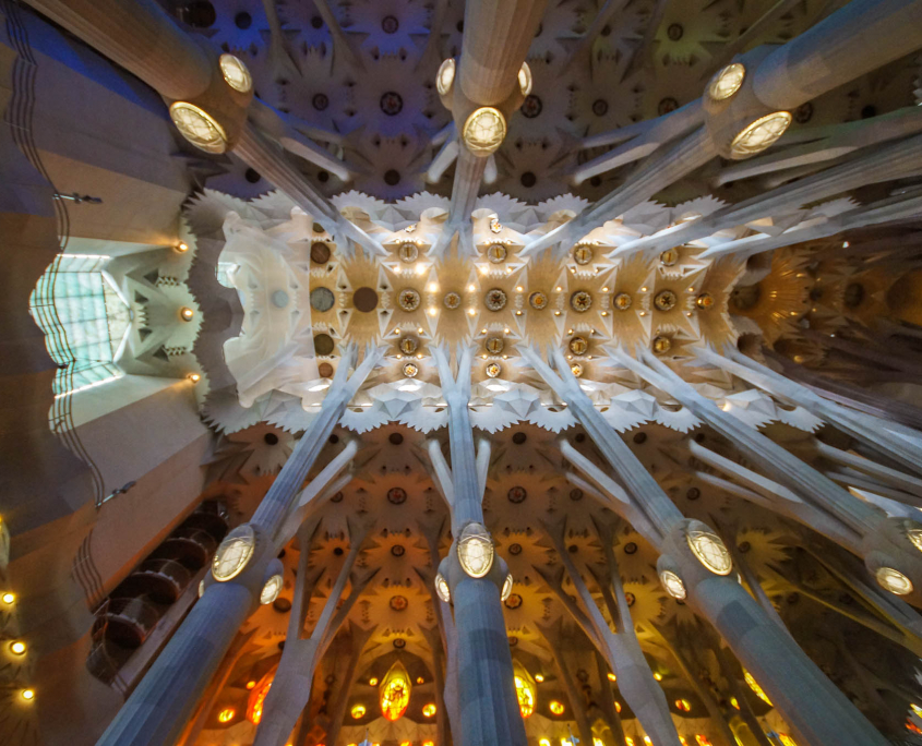 Kirchendecke Sagrada Familia